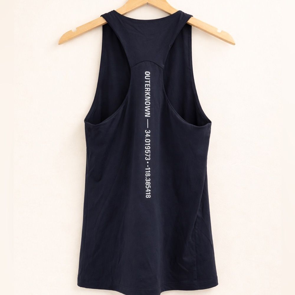 Outerknown OK Active Tank Black UPF 50+ Shelf Bra - Picture 3 of 5